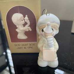 Precious Moments Holiday Ornament, 1988% You Just In Time