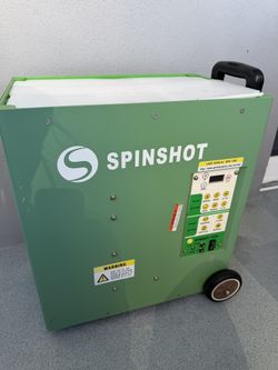 Spinshot Plus Tennis Ball Machine (Best Model for an Intermediate Player)