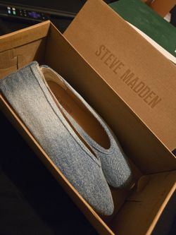 Steve madden denim shoes