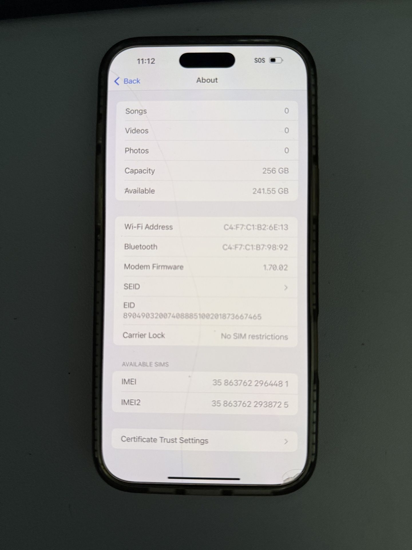 iPhone 16 Pro Max 256Gb UNLOCKED