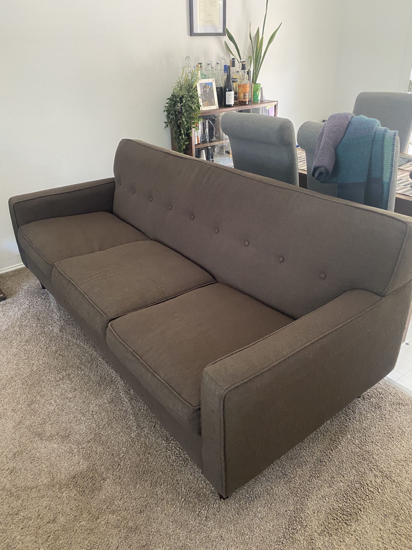 Dark Grey Couch