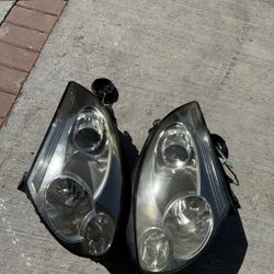 Infiniti G35 Head Lights Parts Part Out 