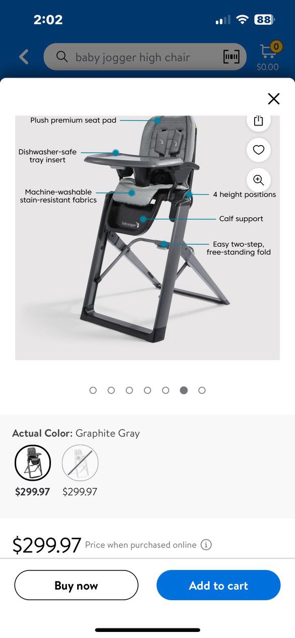 Baby Jogger High Chair