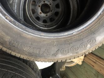 205/55/16 GOODYEAR SET OF 4