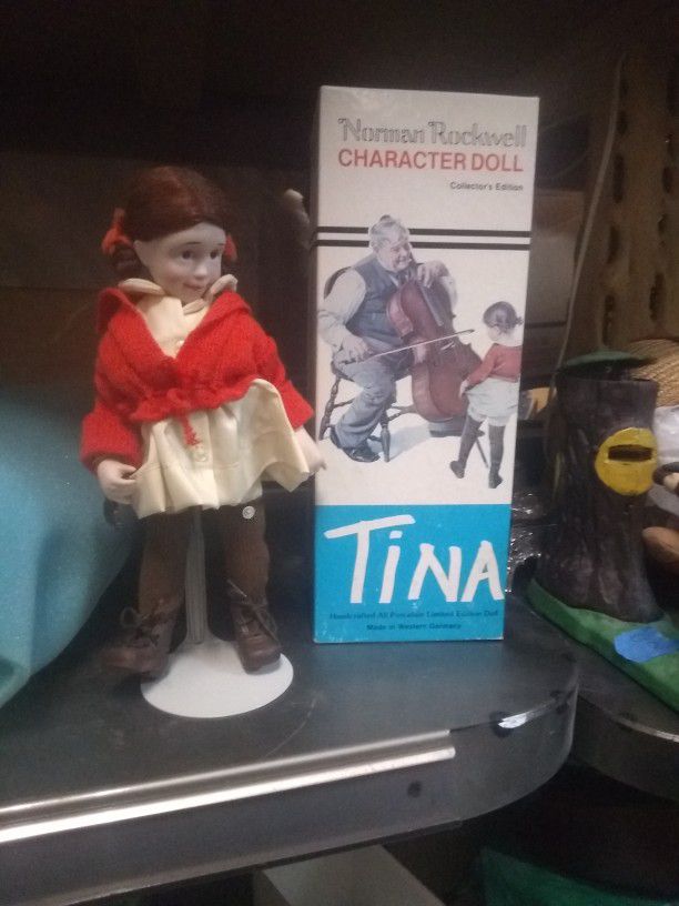 Norman Rockwell Character Doll Tina