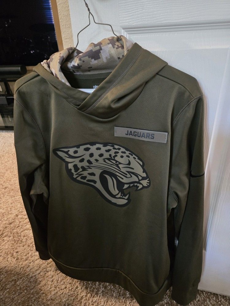 Jacksonville Jaguars Salute to Service Hoodie Large