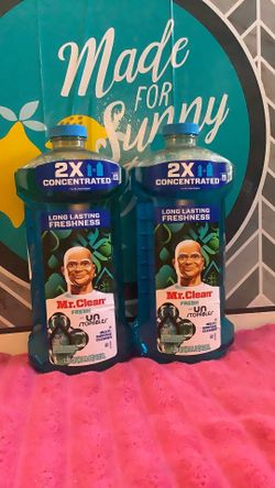 2-Mr Clean multi-Surface cleaner 41oz 2 for $10