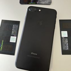 Iphone 7+ Plus 128GB ANY CARRIER UNLOCKED BLACK