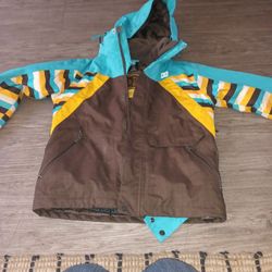 Kids Size Large Snowboarding Jacket Ski Jacket All-weather Rain Jacket Made By DC