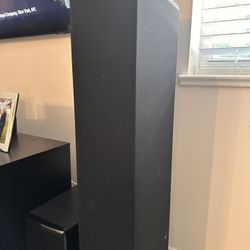 Definitive Tower Speakers And Sub Woofer