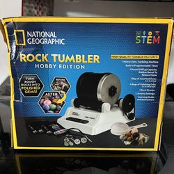 New National Geographic Rock Tumbler HOBBY EDITION