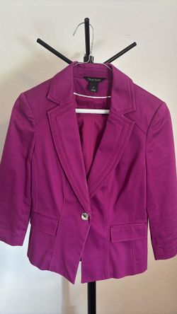 Purple blazer