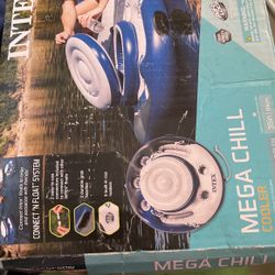 Intex Mega Chill Cooler That Connect To A Float 35”inches 