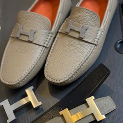 Hermes Shoe & Belt 