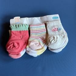 0/3 Mths Socks