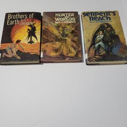 CJ Cherryh 3 Lot Set Hardcover 