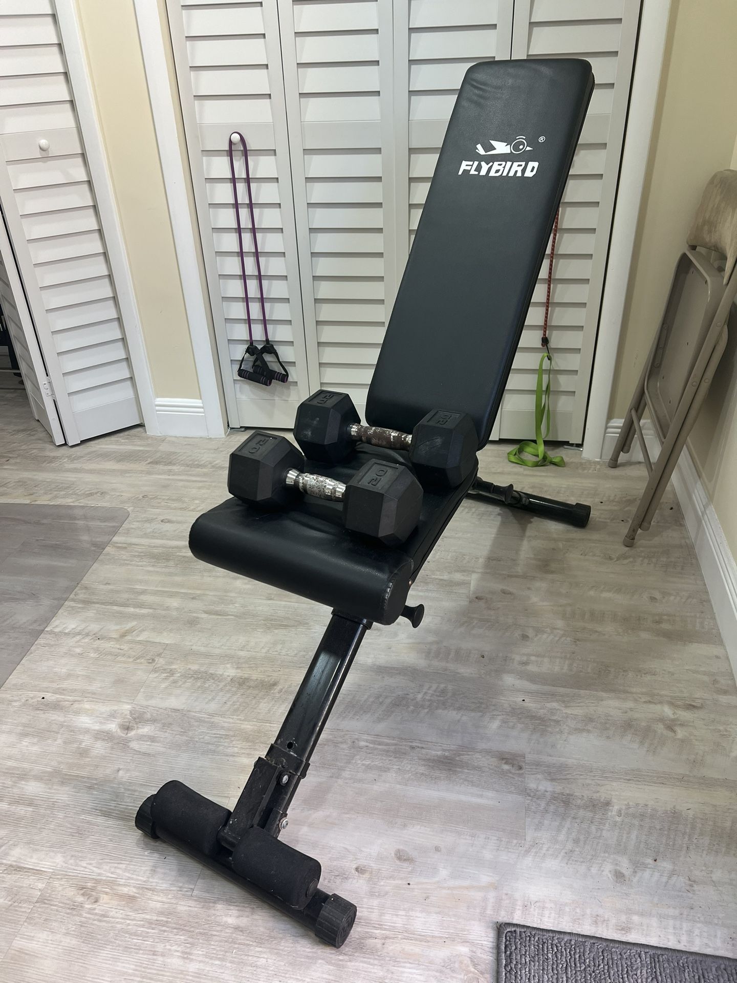 Exercise Machine With 20# Weights