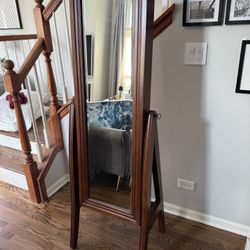 Standing Mirror/jewelry Storage 