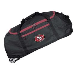 Mojo 36” NFL Wheeled Duffel Bag San Francisco
