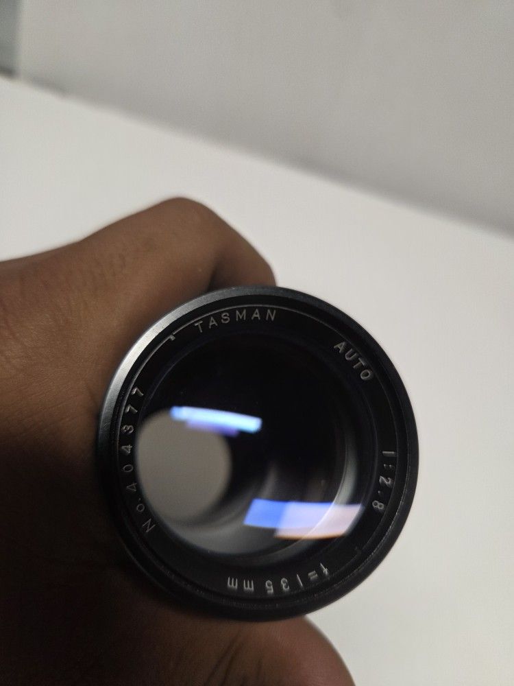 Tasman Auto 1:2.8 F=I35mm No 404377 Camera Lens Clean Lens