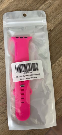 Hot pink smartwatch band