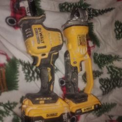 DeWalt Saws All And Grinder 