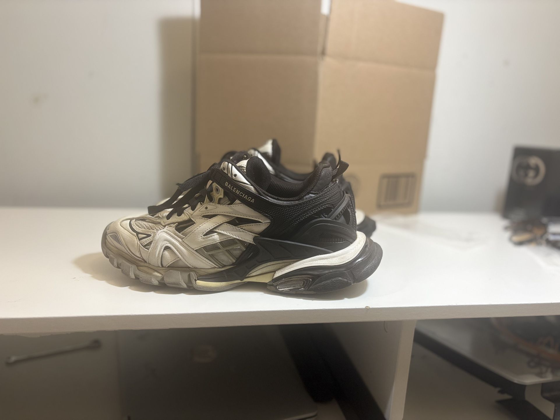 Balenciaga Track Sneaker ´Clear Sole White Black  & Accessories