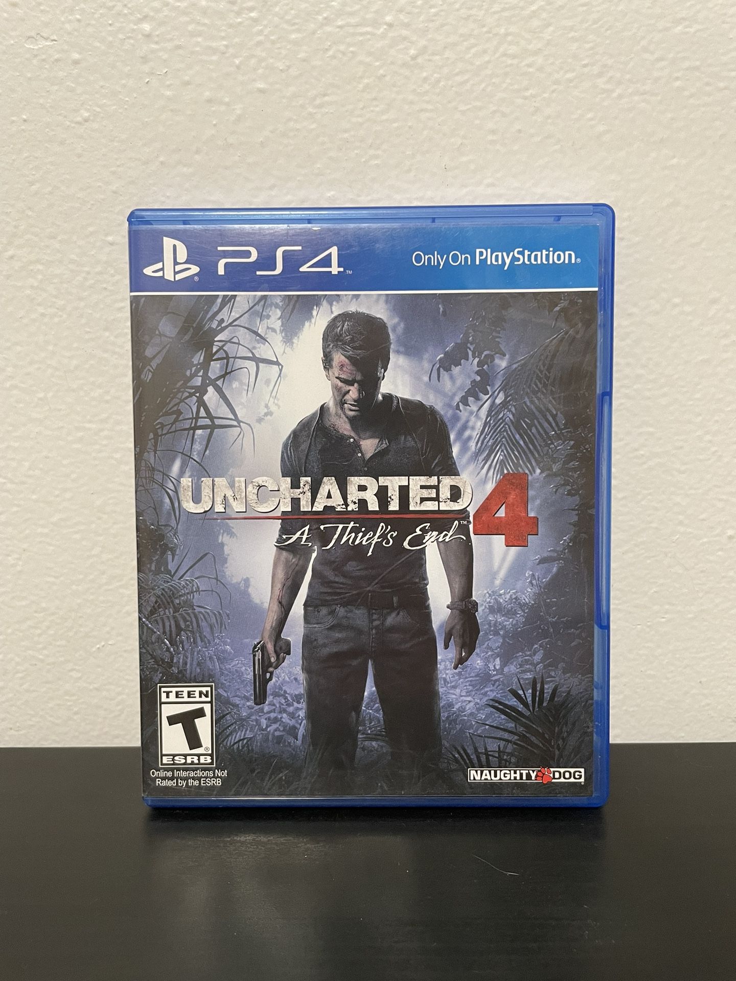 Uncharted 4 A Thiefs End PS4 PlayStation 4 CIB Video Game Not For Resale Edition