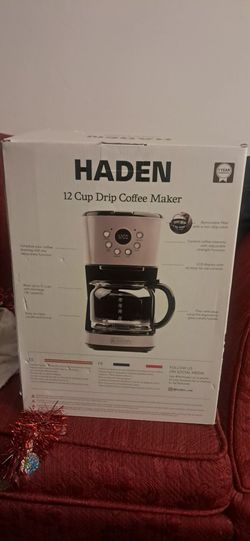 Haden 12 Cup Drip Coffee Maker