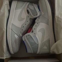 Jordan 1 Retro High Zoom White Racer Blue