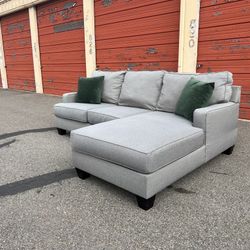 Ashley’s Gray Sectional Sofa Couch