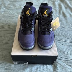 JORDAN AIR JORDAN 4 RETRO IMPERIAL PURPLE size 9.5