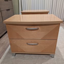 Matching 2 Drawer Nightstands