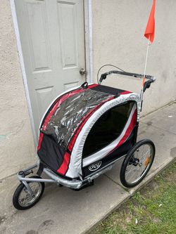 CLEVR PLUS DELUXE 3&1 BIKE TRAILER AND JOGGER STROLLER 