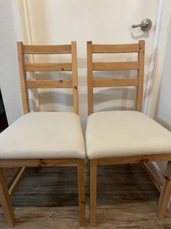 IKEA DINING CHAIRS (2)