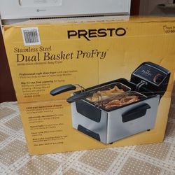 Presto Stainless Steel Dual Basket ProFry