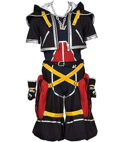 Licensed Disney Boys Sora Costume Deluxe - Kingdom Hearts