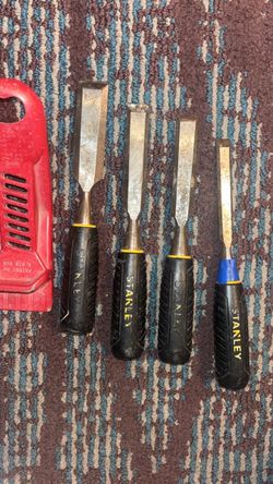 Stanley Wood Chisel Set – 4 Pieces