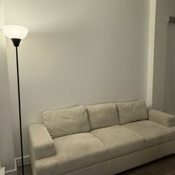 Beige 3-Seater Sofa – Great Condition – $160