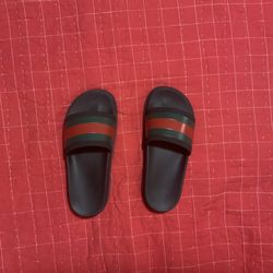 Gucci Leather Slides