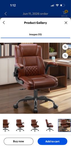 Brand new still in the box never opened   COOLHUT Office Chair, Executive Leather Chair Home Office