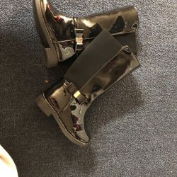 6c Toddler Girl Boots Botas De Nina Size 6c