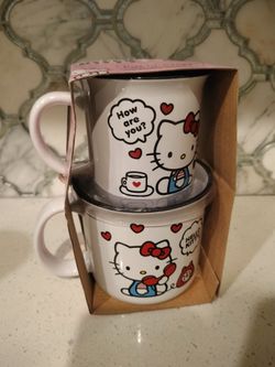 New Hello Kitty Mug Set