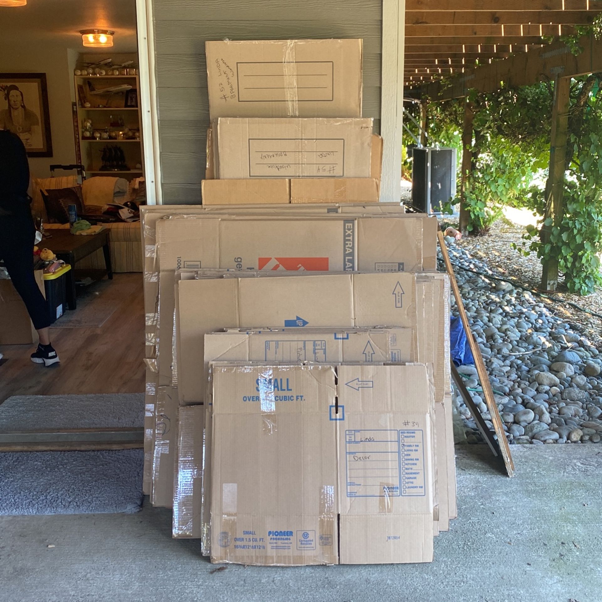 Used Packing Boxes From Home Depot