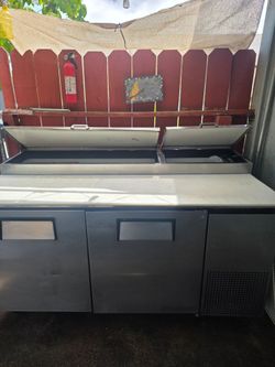 Mesa preparador para pitzza