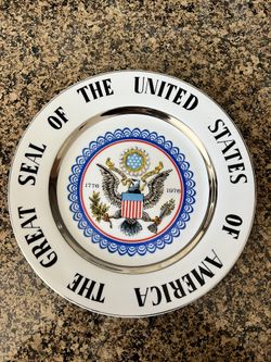US Decorative Plate