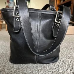 Black Coach Purse