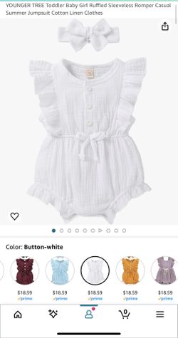 New Baby Dresses/rompers