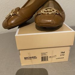 Michael Kors Fulton Moc Luggage Shoes