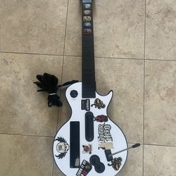 Nintendo Wii Guitar Hero Red Octane Gibson Les Paul Guitar 95125.805 Tested 